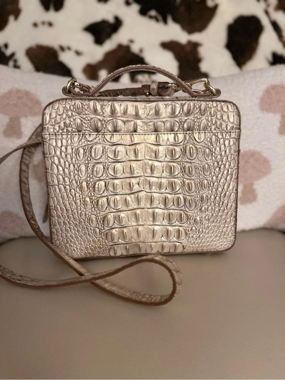 Brahmin Evie Sugar Cane (Gold) Top Handle Melbourne